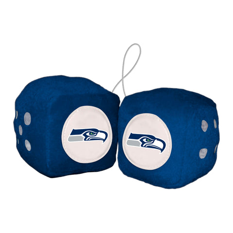 Seattle Seahawks Fuzzy Dice