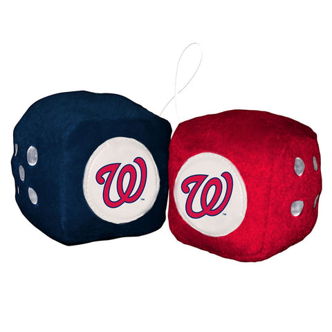 Washington Nationals Fuzzy Dice