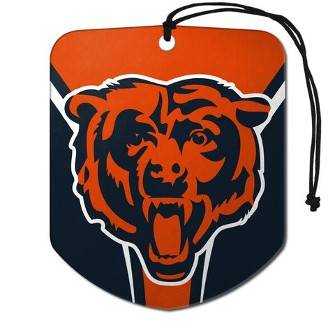 Chicago Bears 2 Pack Air Freshener - Shield