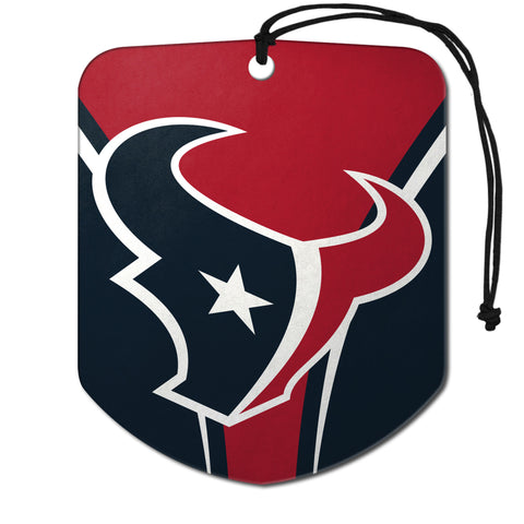 Houston Texans 2 Pack Air Freshener - Shield