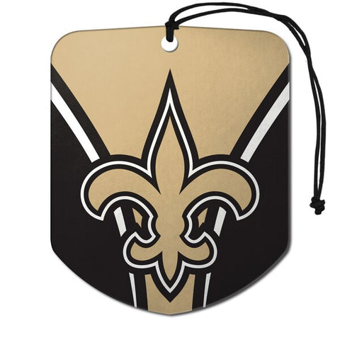New Orleans Saints 2 Pack Air Freshener - Shield