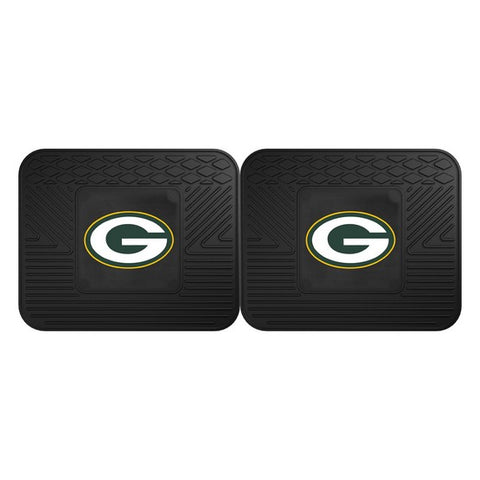 Green Bay Packers 2 Pack Rear Car Mat