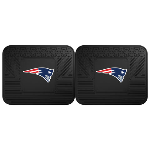 New England Patriots 2 Pack Rear Car Mat
