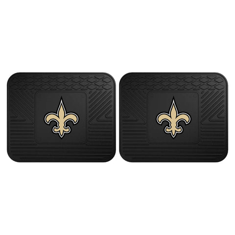 New Orleans Saints 2 Pack Rear Car Mat