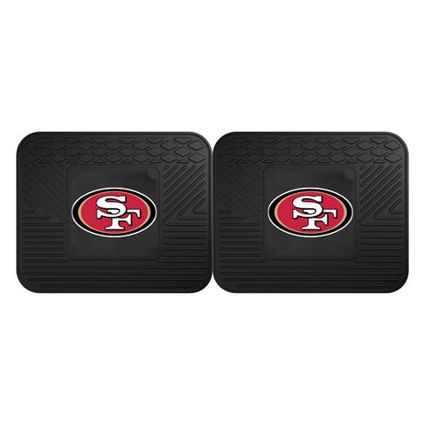 San Francisco 49ers 2 Pack Rear Car Mat