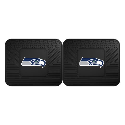 Seattle Seahawks 2 Pack Rear Car Mat