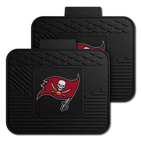 Tampa Bay Buccaneers 2 Pack Rear Car Mat