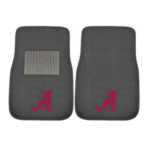 Alabama Crimson Tide 2 Piece Embroidered Car Mat