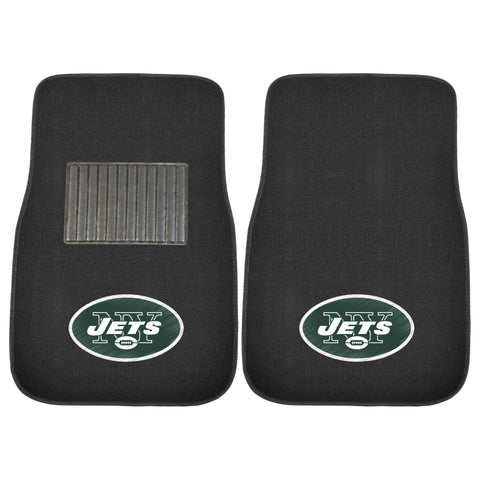 New York Jets 2 Piece Embroidered Car Mat