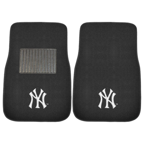 New York Yankees 2 Piece Embroidered Car Mat