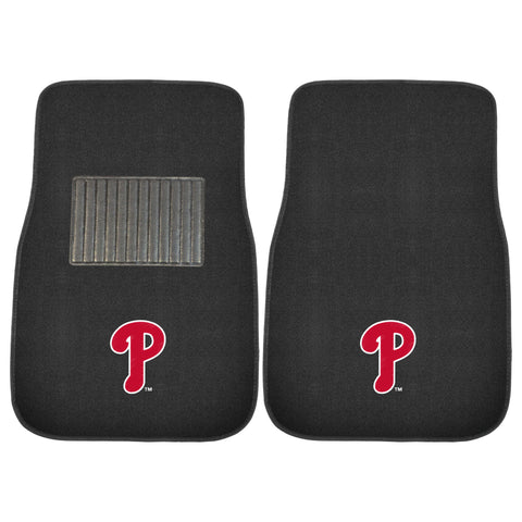 Philadelphia Phillies 2 Piece Embroidered Car Mat