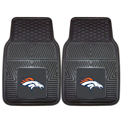 Denver Broncos Front Vinyl Car Mats