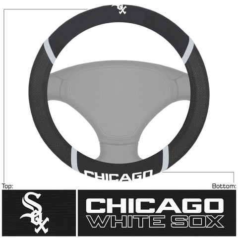 Chicago White Sox Deluxe Steering Wheel Cover