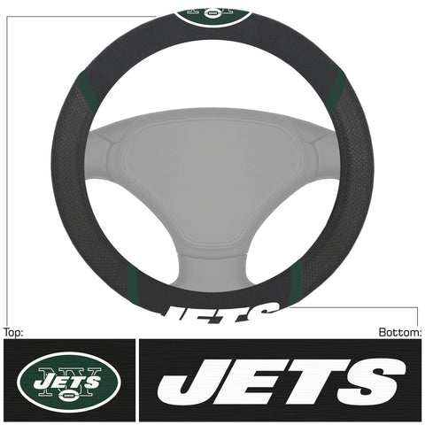 New York Jets Deluxe Steering Wheel Cover