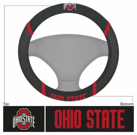 Ohio State Buckeyes Deluxe Steering Wheel Cover