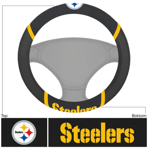 Pittsburgh Steelers Deluxe Steering Wheel Cover