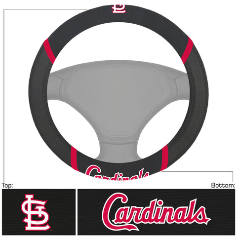 St. Louis Cardinals Deluxe Steering Wheel Cover