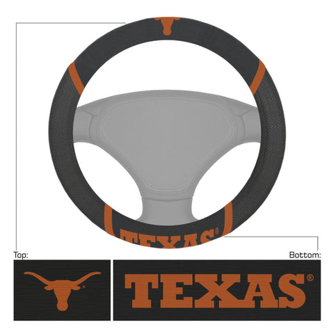 Texas Longhorns Deluxe Steering Wheel Cover