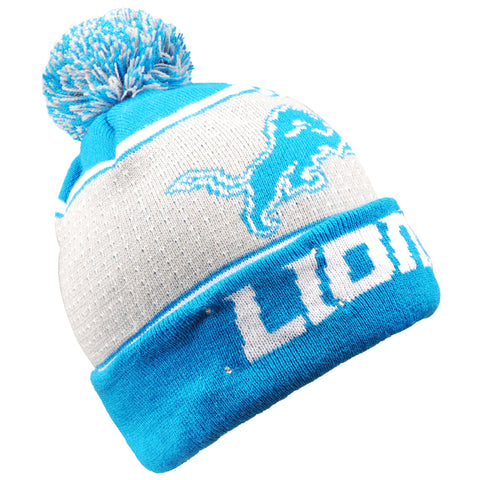 Detroit Lions Big Logo Full Knit Light Up Beanie
