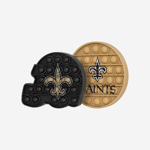 New Orleans Saints 2 Pack Push-Itz Fidget Poppers