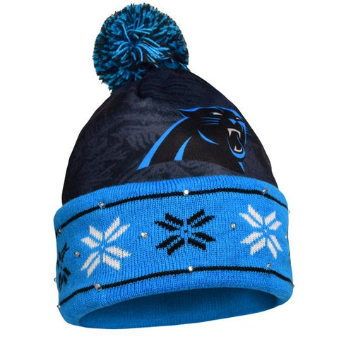 Carolina Panthers Big Logo Light Up Knit