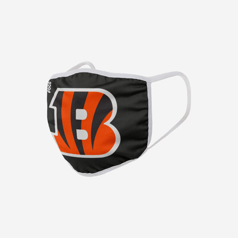 Cincinnati Bengals Solid Big Logo Face Cover Mask