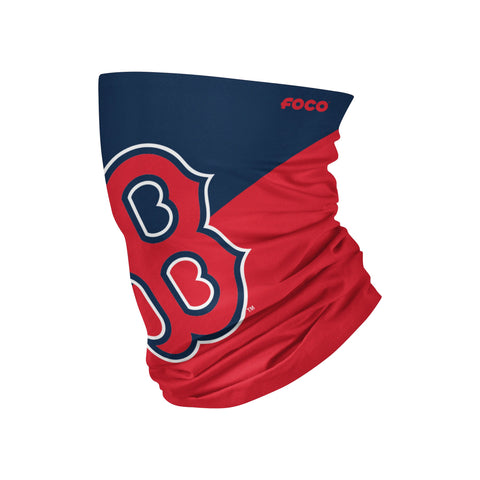 Boston Red Sox Colorblock Big Logo Gaiter Scarf