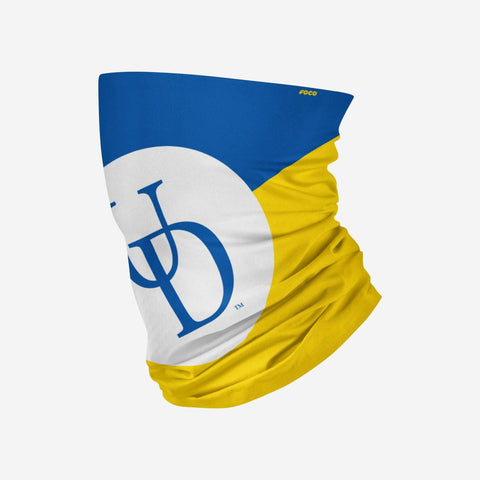 University of Delaware Colorblock Big Logo Gaiter Scarf