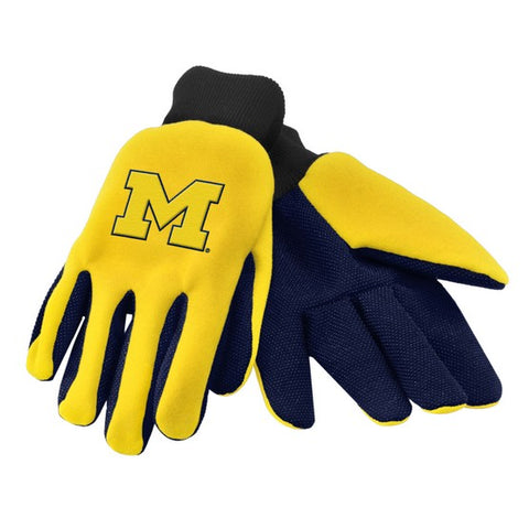 Michigan Wolverines Colored Palm Sport Utility Glove