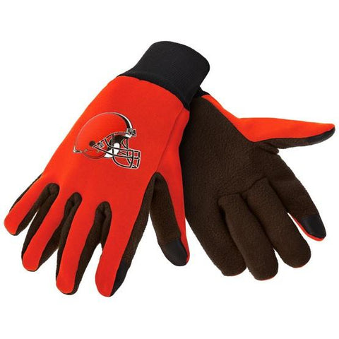 Cleveland Browns Color Texting Gloves