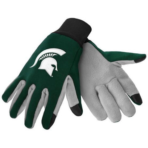Michigan State Spartans Color Texting Gloves