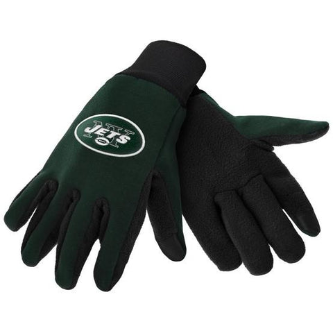 New York Jets Color Texting Gloves