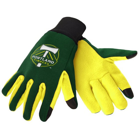 Portland Timbers Color Texting Gloves