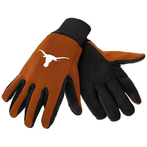 Texas Longhorns Color Texting Gloves