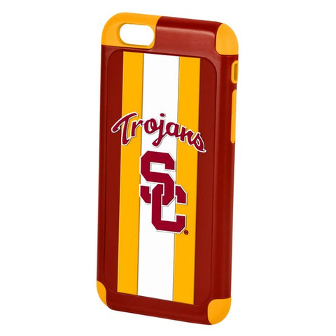 USC Trojans Dual Hybrid i6 TPU Case
