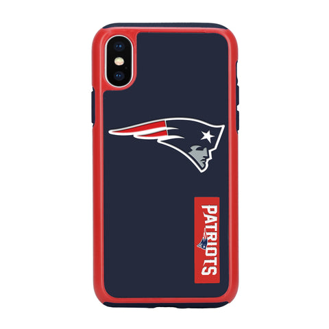 New England Patriots Dual Hybrid iPhone X Case