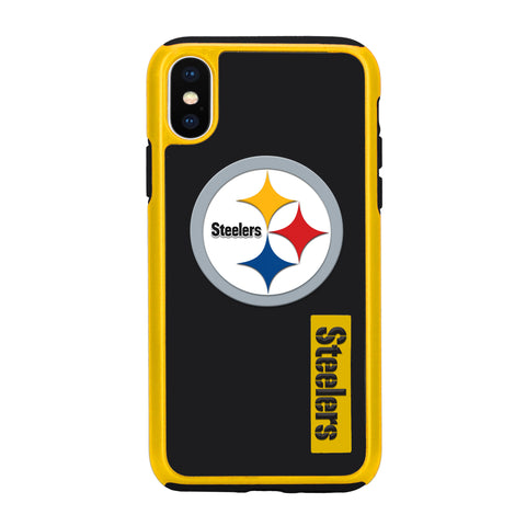 Pittsburgh Steelers Dual Hybrid iPhone X Case