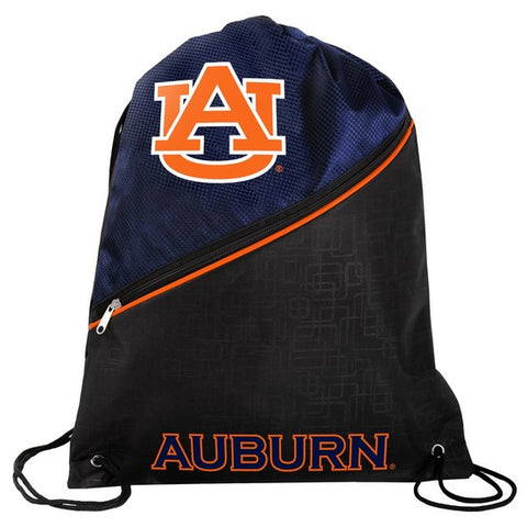 Auburn Tigers Diagonal Zip Drawstring