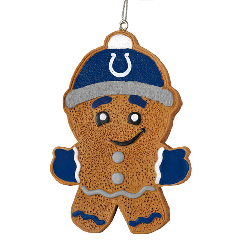 Indianapolis Colts Gingerbread Man Ornament