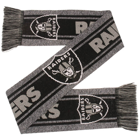 Las Vegas Raiders Gray Big Logo Scarf