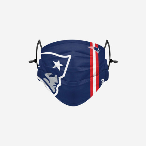 New England Patriots On-Field Sideline Big Logo Adjustable Face Cover