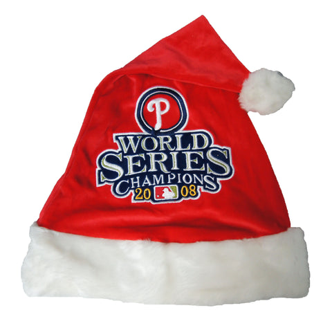 Philadelphia Phillies Santa Hat (Red) World Series 2008 Champs