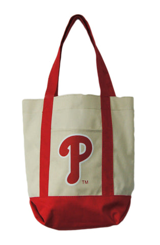 Philadelphia Phillies Small Khaki Tote