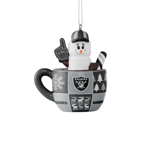 Las Vegas Raiders Smores Mug Ornament