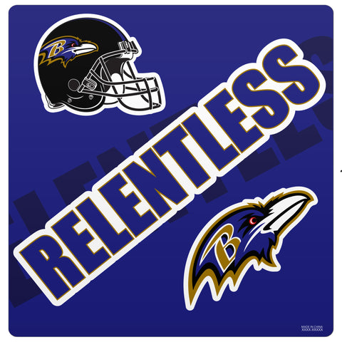 Baltimore Ravens Slogan Magnet Sheet