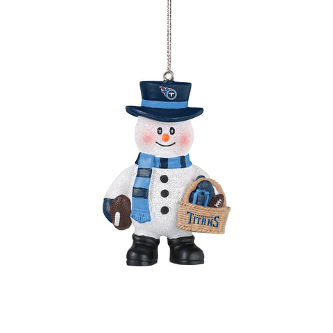 Tennessee Titans Snowman Basket Ornament