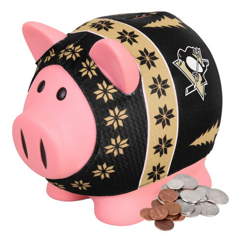 Pittsburgh Penguins Sweater Pig Bank