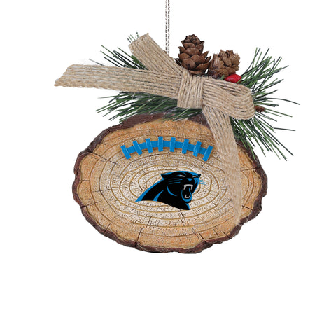 Carolina Panthers Ball Stump Ornament
