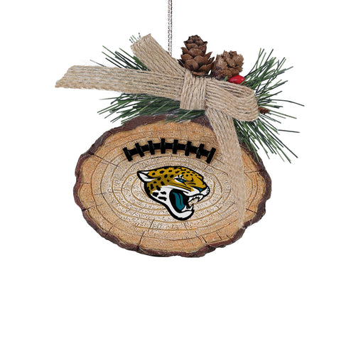 Jacksonville Jaguars Ball Stump Ornament