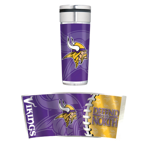 Minnesota Vikings 22oz Big Slim Tumbler